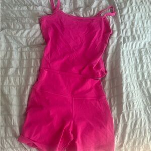Aritzia Hot Pink Golden Butter Set